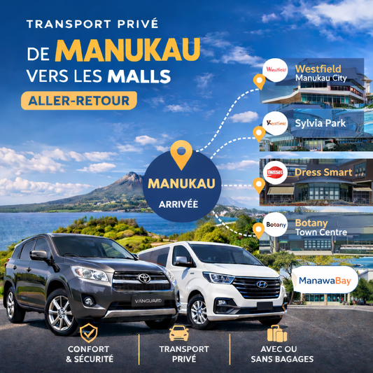 De Manukau aux Malls ( aller et retour )